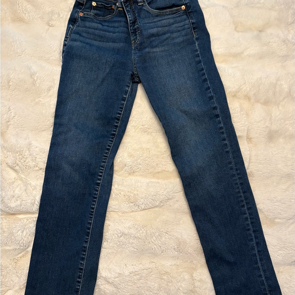 Gap straight leg jeans.